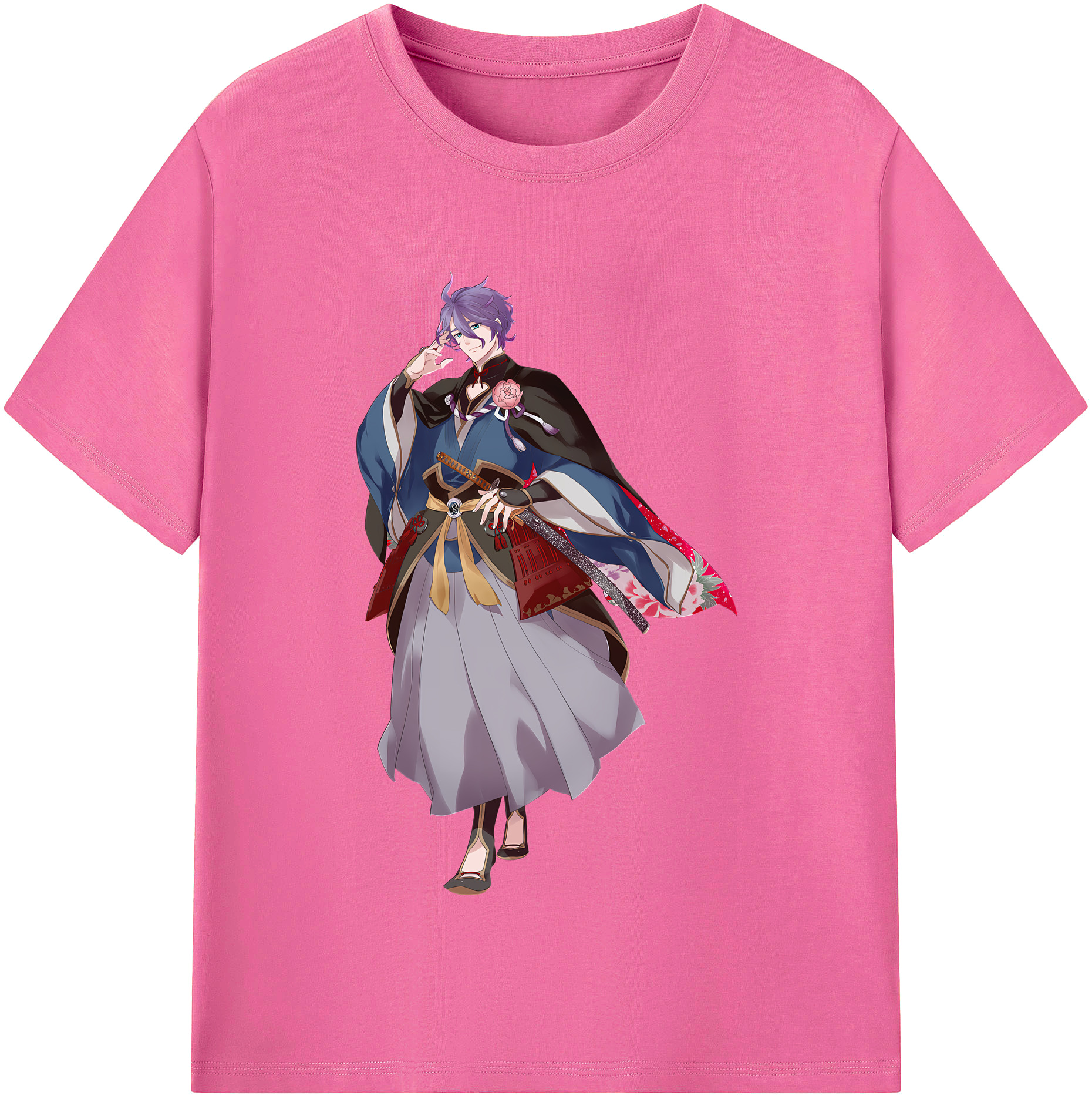 （画像用） 刀剣乱舞 Touken Ranbu レディースカジュアルプリントTシャツ（綿100％）